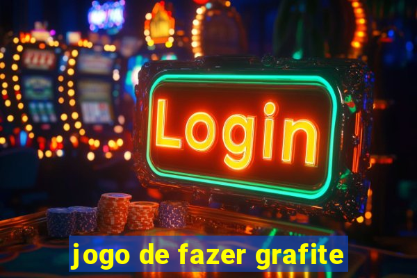 jogo de fazer grafite